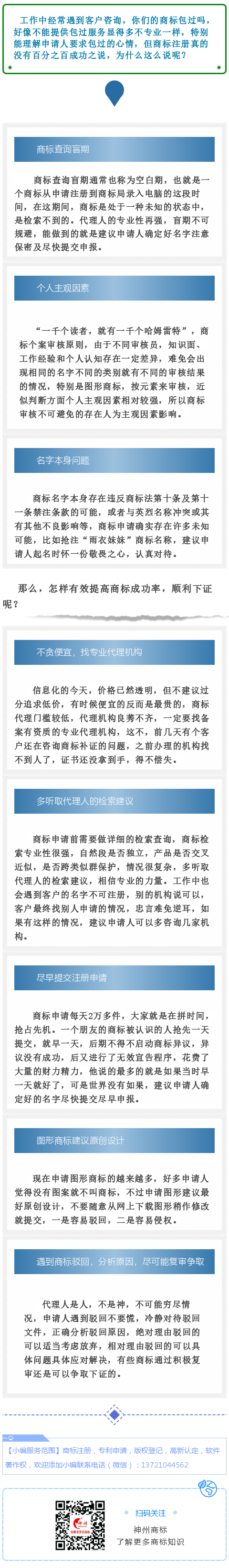 商標(biāo)100%包通過，這樣的承諾你敢相信嗎？