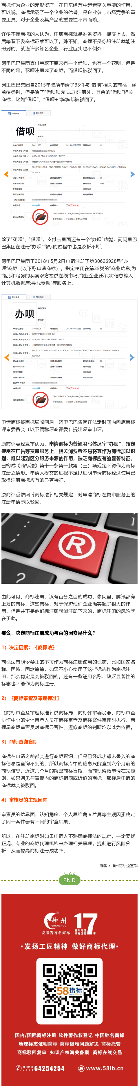 商標注冊沒有百分百的成功，巨頭也有搞不定的商標！